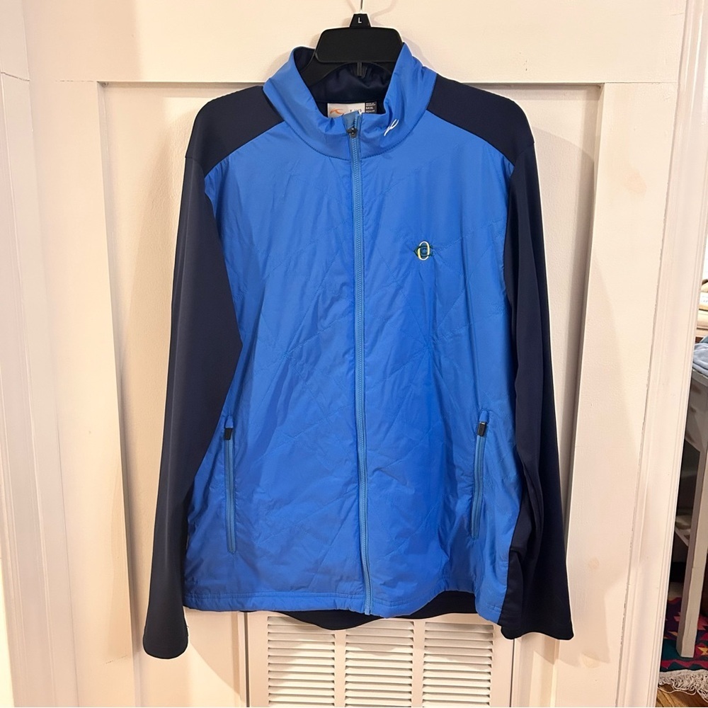 Kjus Mens Retention Jacket Two Tone Blue size XL- Oakmont Country Club